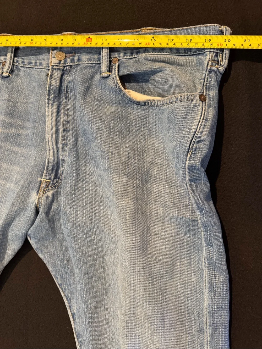 Ralph Lauren Polo Denim‎ Blue Jeans Men’s Size 40x30